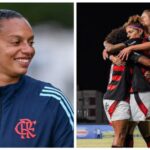 Rosana muda time do Flamengo defensivamente (Foto: Reprodução)