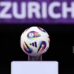Bola usada durante a Eurocopa 2025 (Foto: Reprodução/ Redes Sociais)